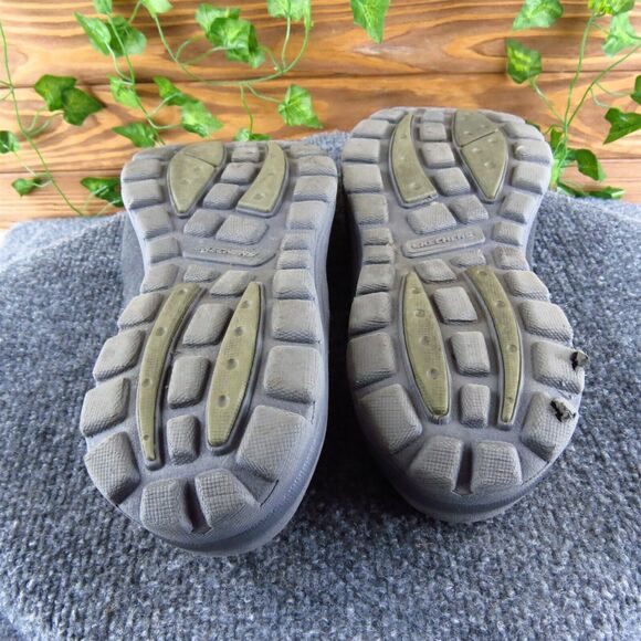 Skechers Men's Relaxed Fit Memory Foam Slip-On Black Fabric Size 13 Medium - Picture 6 of 7